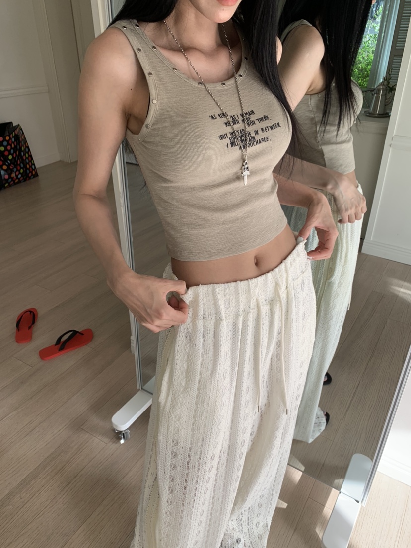 BADCALM東大門實拍韓國女裝新款時尚職業26夏季休閑吊帶背心BADCALM吊帶/背心圖色3