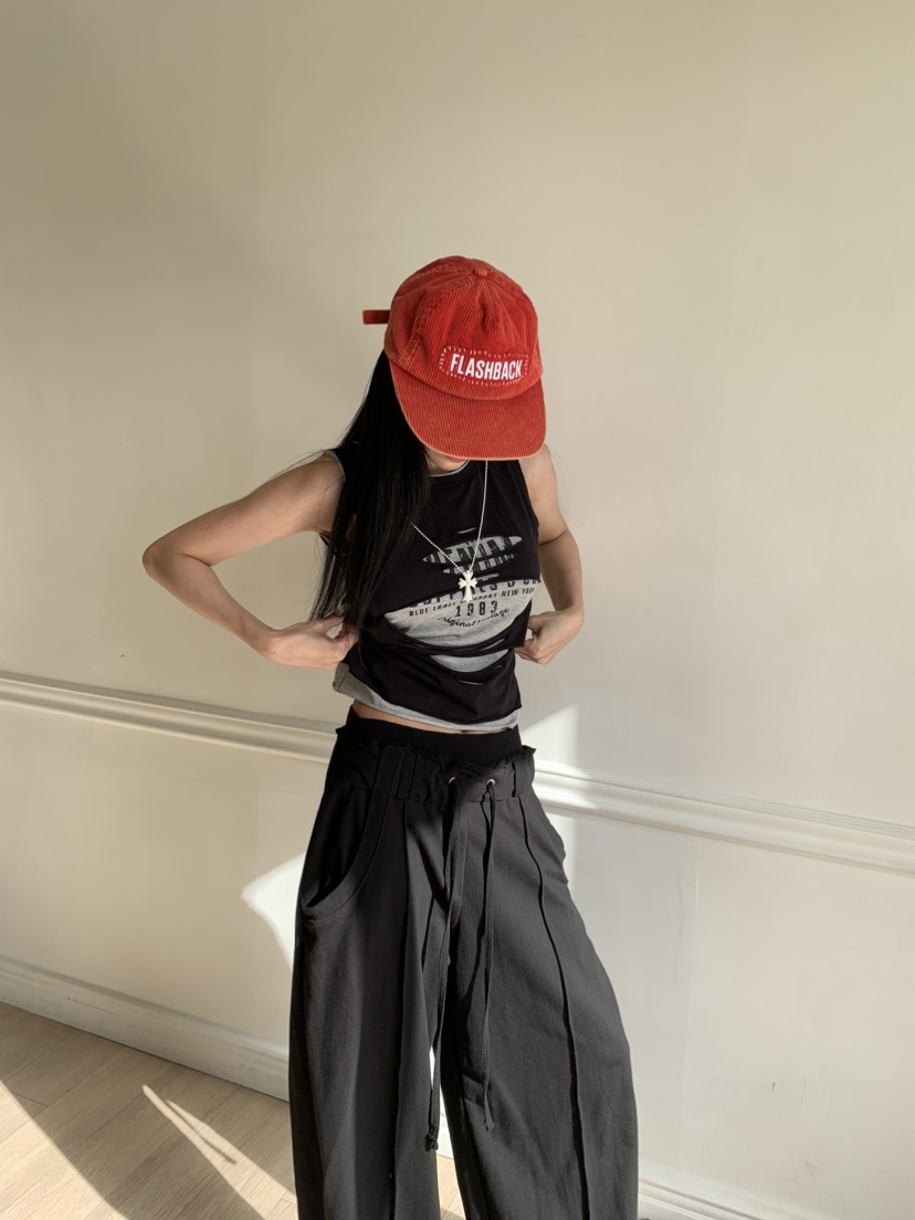 BADCALM韓國東大門直郵女裝新款26夏季人氣時尚休閑吊帶背心BADCALM吊帶/背心