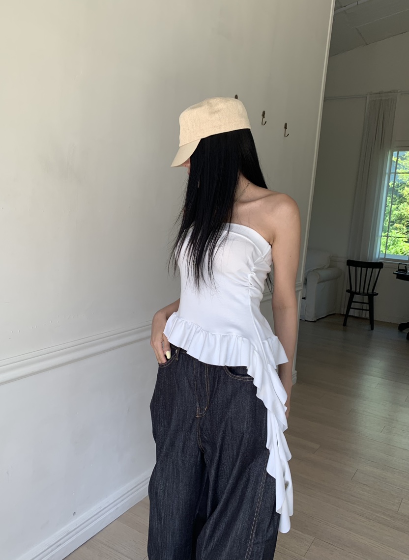 BADCALM韓國直郵女士新款26夏季26春夏推薦時尚職業吊帶背心BADCALM吊帶/背心