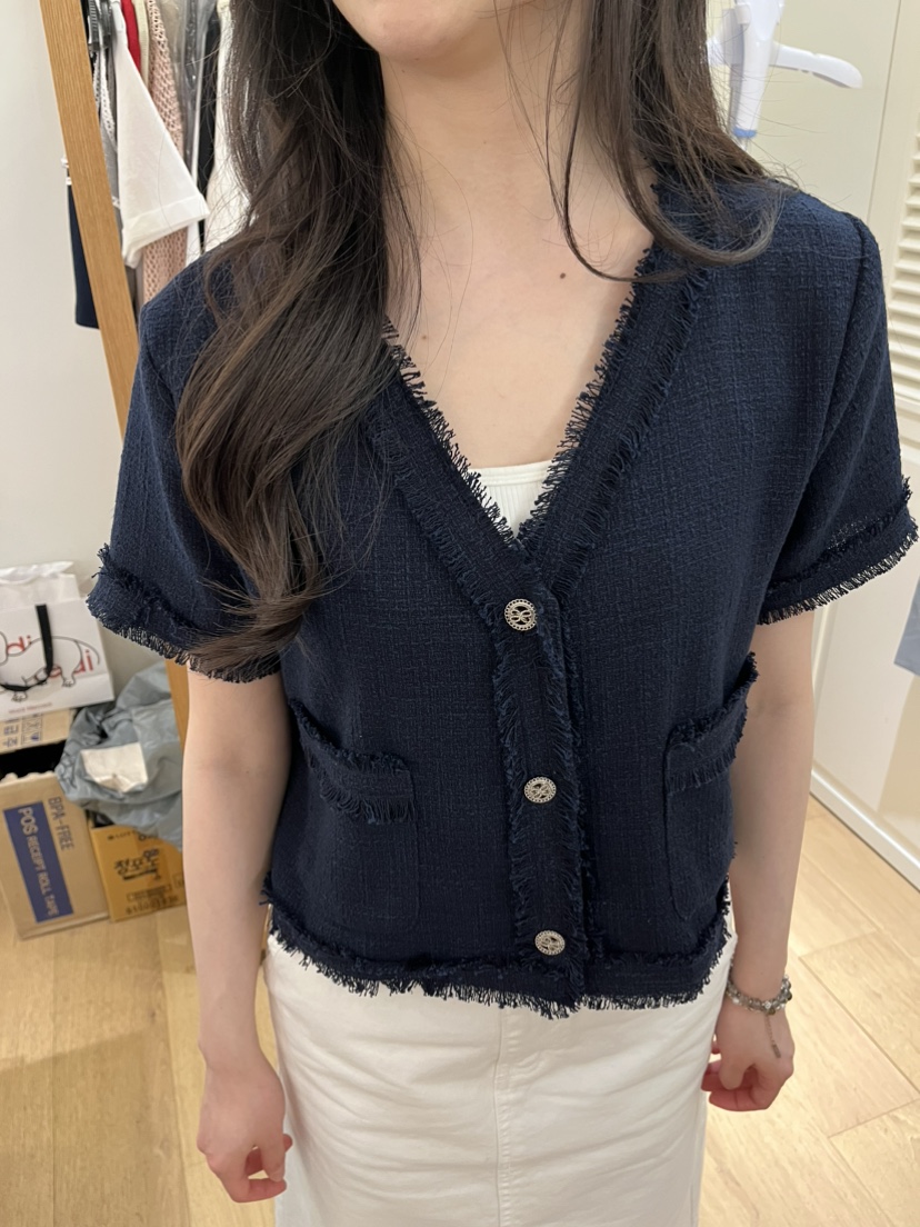 TIZZI韓國直郵女裝新品時尚26夏季職業人氣26春夏熱賣夾克TIZZI夾克圖色1