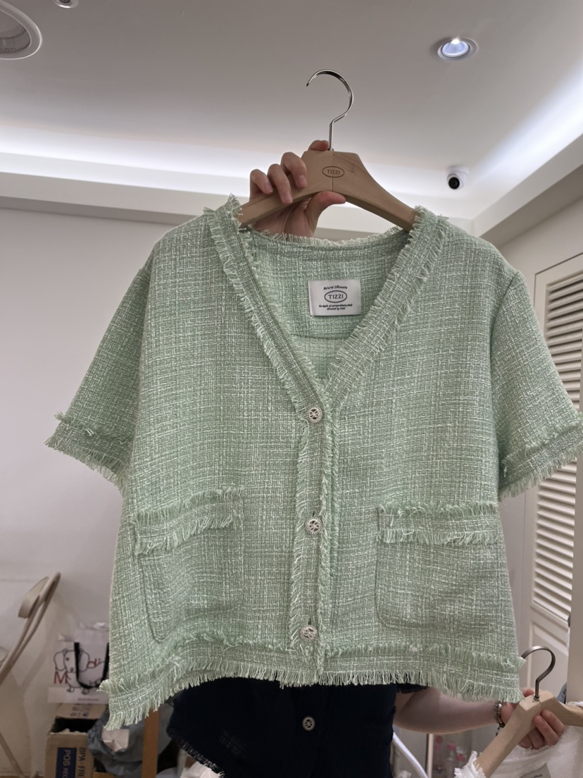 TIZZI韓國直郵女裝新品時尚26夏季職業人氣26春夏熱賣夾克TIZZI夾克圖色2