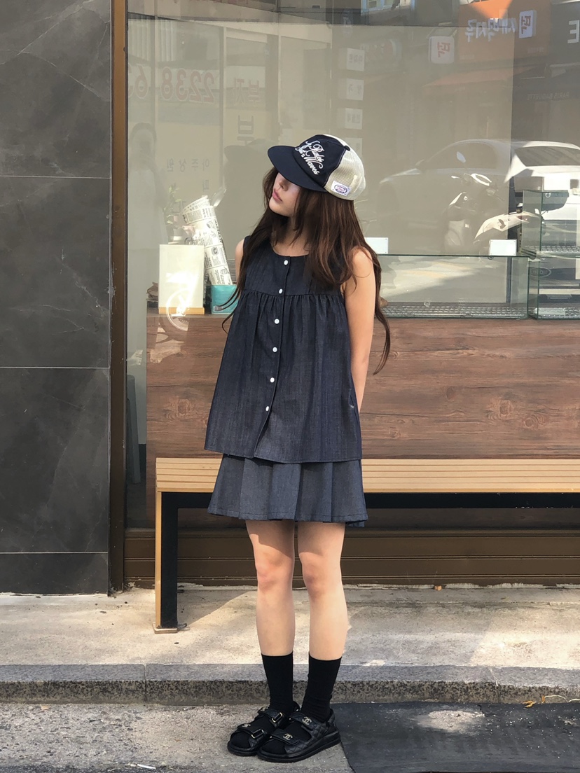 ONDO-P東大門實拍韓國女裝新品人氣26春夏熱賣職業休閑馬甲ONDO-P馬甲