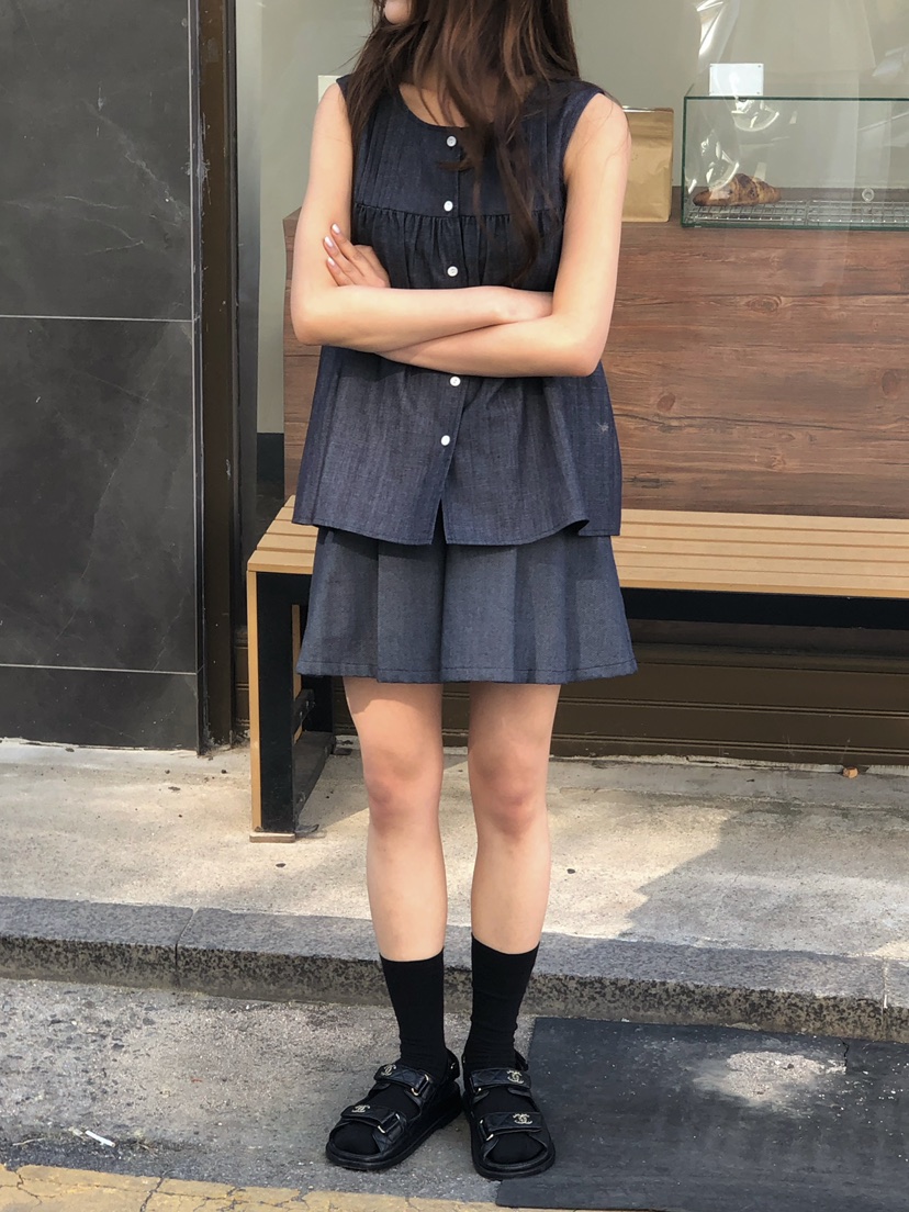 ONDO-P東大門實拍韓國女裝新品人氣26春夏熱賣職業休閑馬甲ONDO-P馬甲