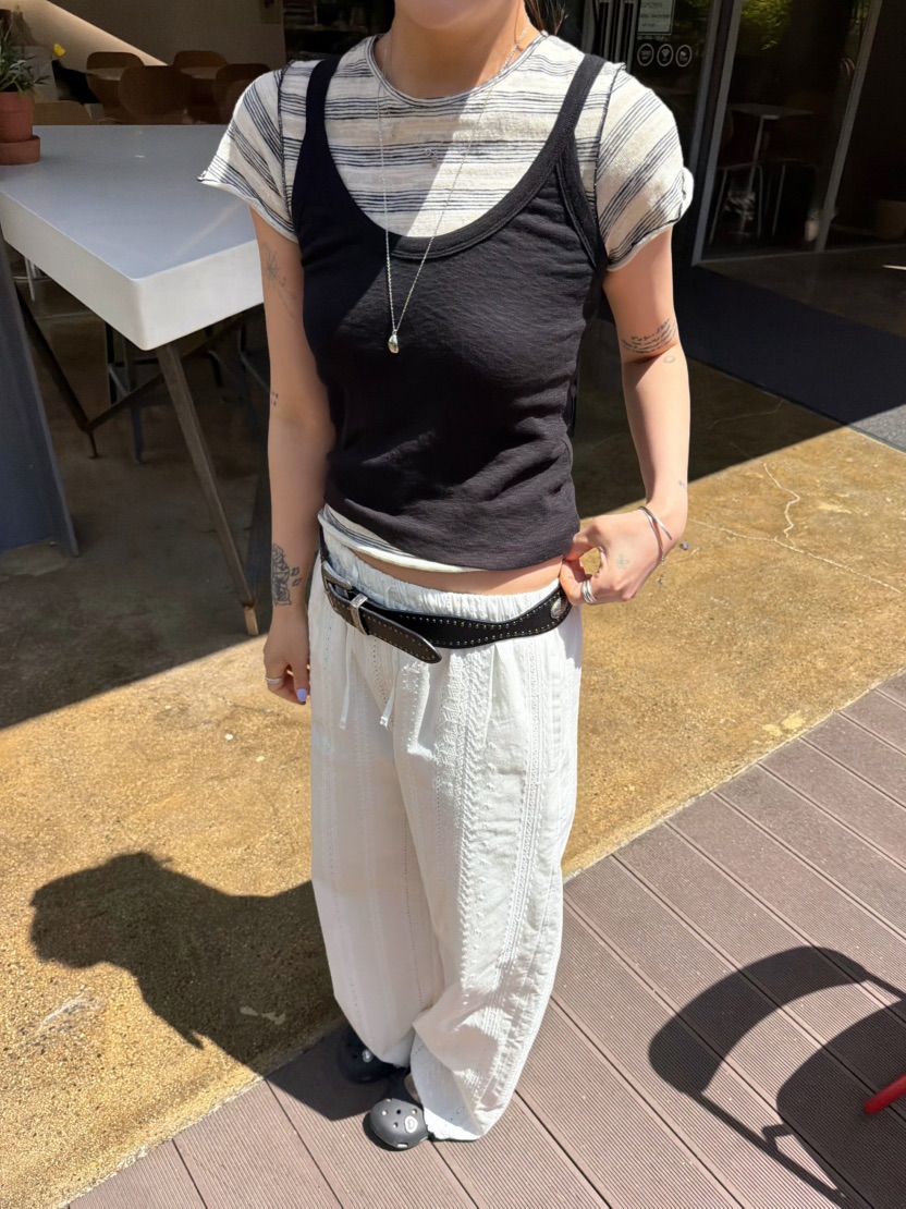 GLITTER韓國直郵女裝新品26春夏熱賣26夏季休閑推薦吊帶背心GLITTER吊帶/背心