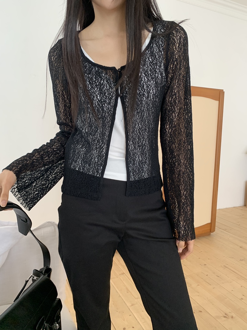 MURMUR韓國直郵女裝新款熱賣26春夏人氣職業26夏季針織衫開衫MURMUR針織衫