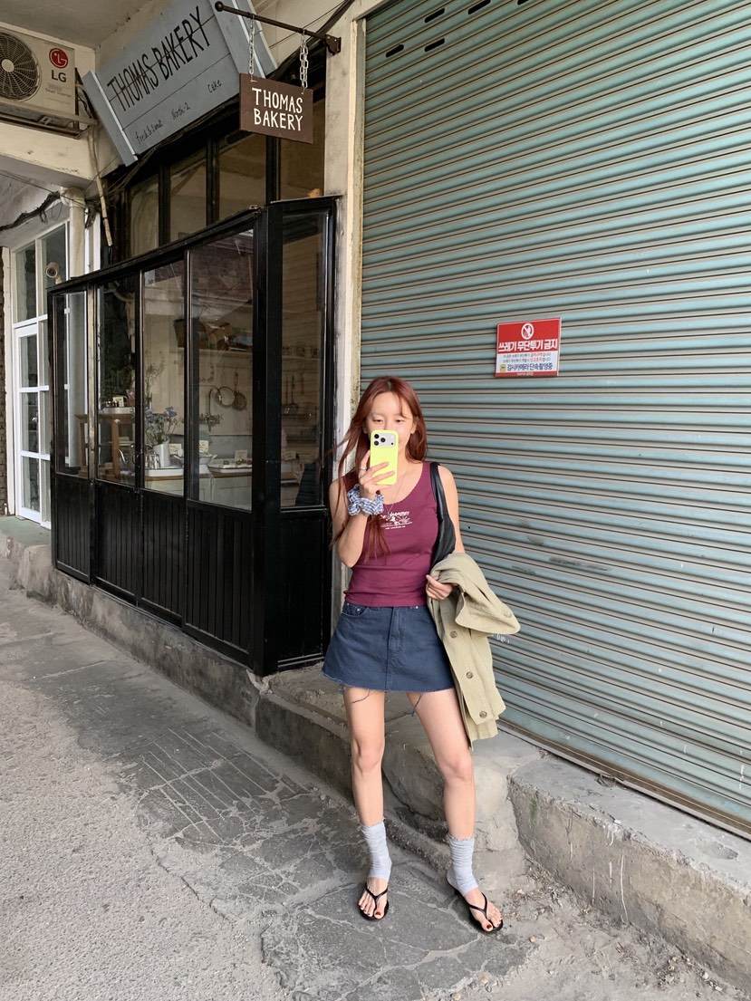 SUNDER MARKET韓國直郵女裝新款休閑26夏季推薦熱賣裙褲SUNDER MARKET裙褲