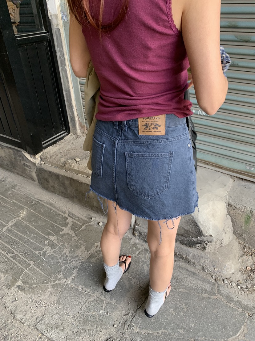SUNDER MARKET韓國直郵女裝新款休閑26夏季推薦熱賣裙褲SUNDER MARKET裙褲
