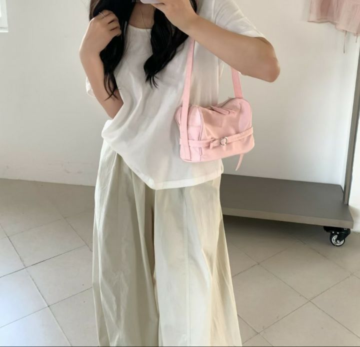 TROUVAILLE韓國直郵實拍女裝新品時尚熱賣職業單肩斜跨包TROUVAILLE單肩/斜跨包圖色6