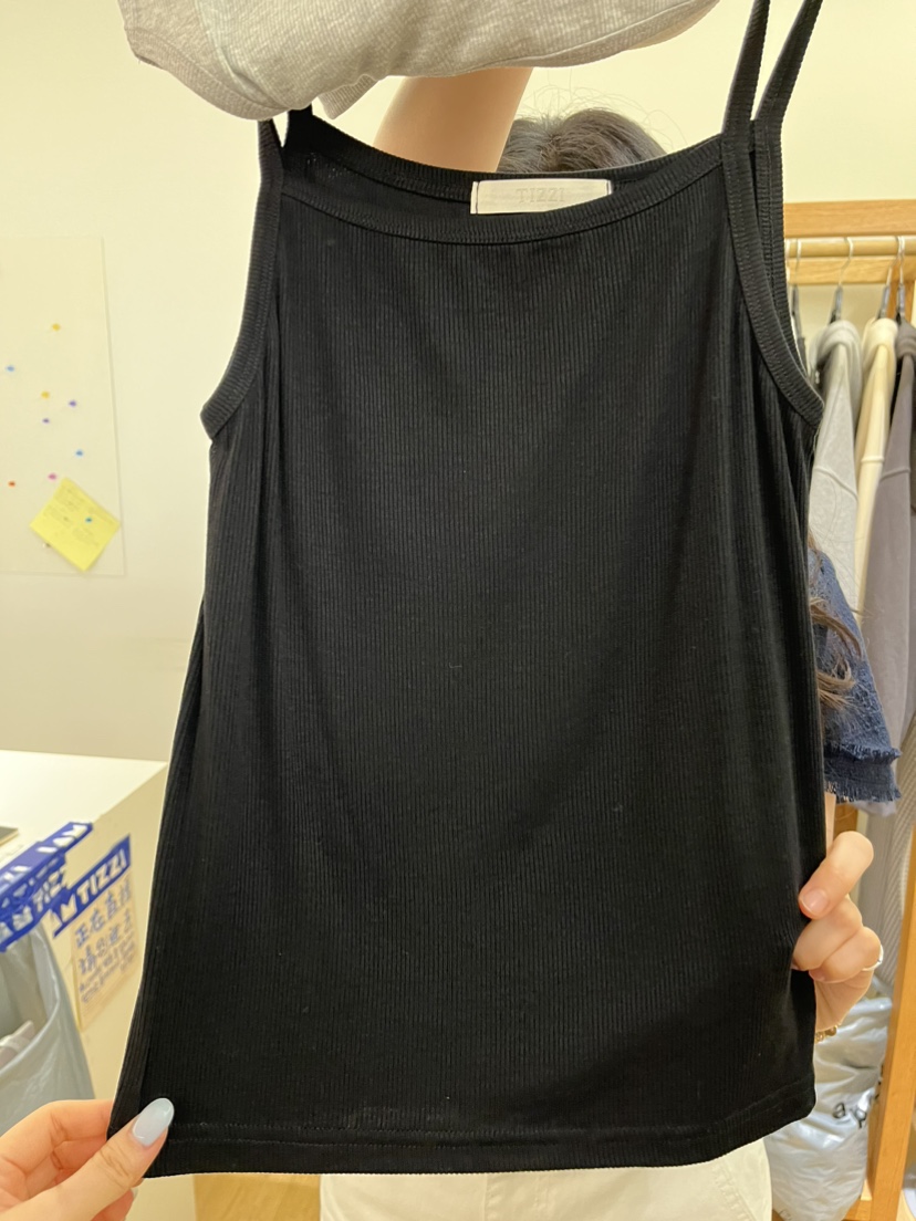 TIZZI韓國代購女士新款人氣推薦26夏季時尚休閑26春夏吊帶背心TIZZI吊帶/背心圖色5