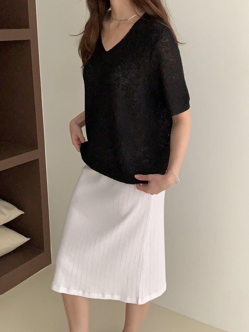 ATHEA韓國東大門代購女士新品職業26夏季休閑熱賣人氣針織衫ATHEA針織衫圖色4
