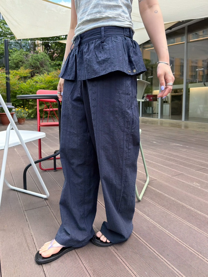 GLITTER韓國東大門直郵女裝新款26夏季26春夏時尚人氣休閑褲GLITTER休閑褲