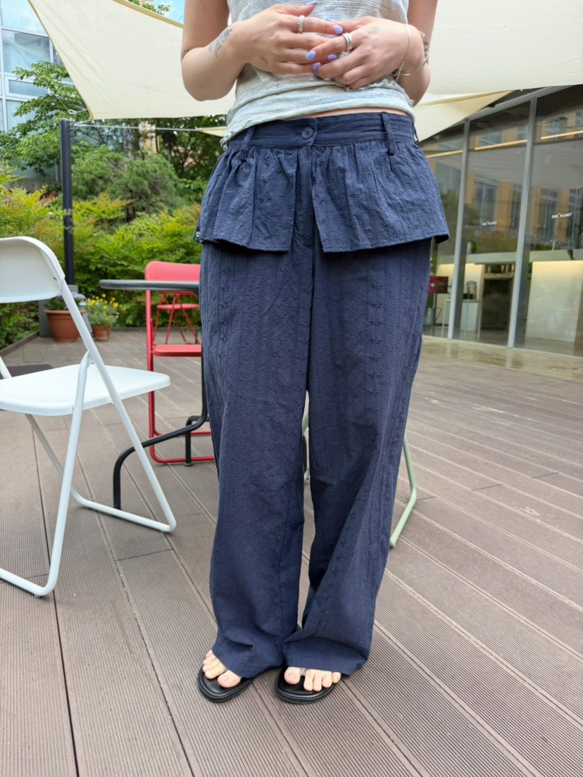 GLITTER韓國東大門直郵女裝新款26夏季26春夏時尚人氣休閑褲GLITTER休閑褲