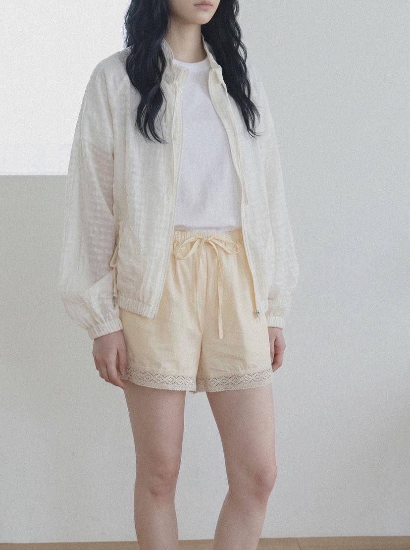 BEFORE SUNRISE韓國直郵實拍女裝新品職業26春夏夾克豹紋透視BEFORE SUNRISE夾克