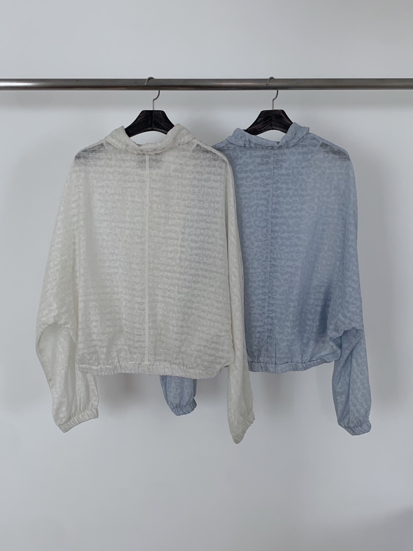 BEFORE SUNRISE韓國直郵實拍女裝新品職業26春夏夾克豹紋透視BEFORE SUNRISE夾克