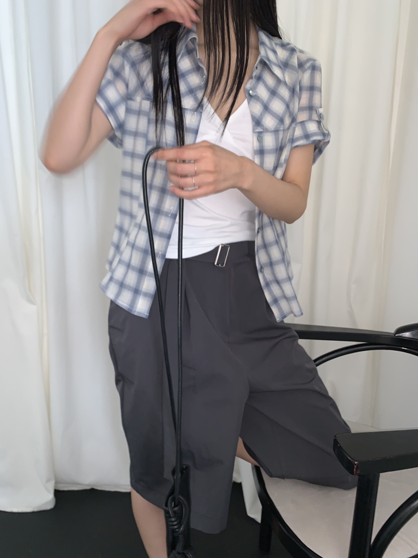 MURMUR韓國東大門直郵女裝新款推薦休閑熱賣時尚襯衫蕾絲衫MURMUR襯衫/蕾絲衫
