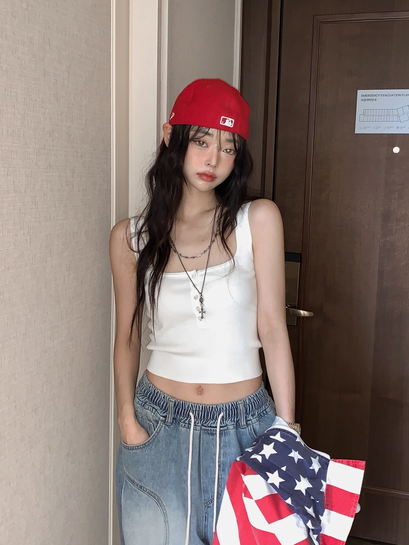 OURWAVE/OUR ROOM東大門實拍韓國女裝新款職業熱賣牛仔褲Our Wave/Our Room牛仔褲