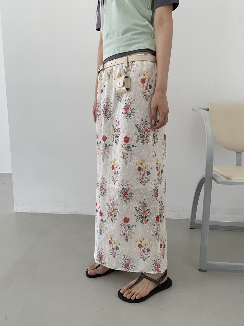 MURMUR韓國直郵實拍女裝新品熱賣職業人氣推薦26夏季長裙MURMUR長裙