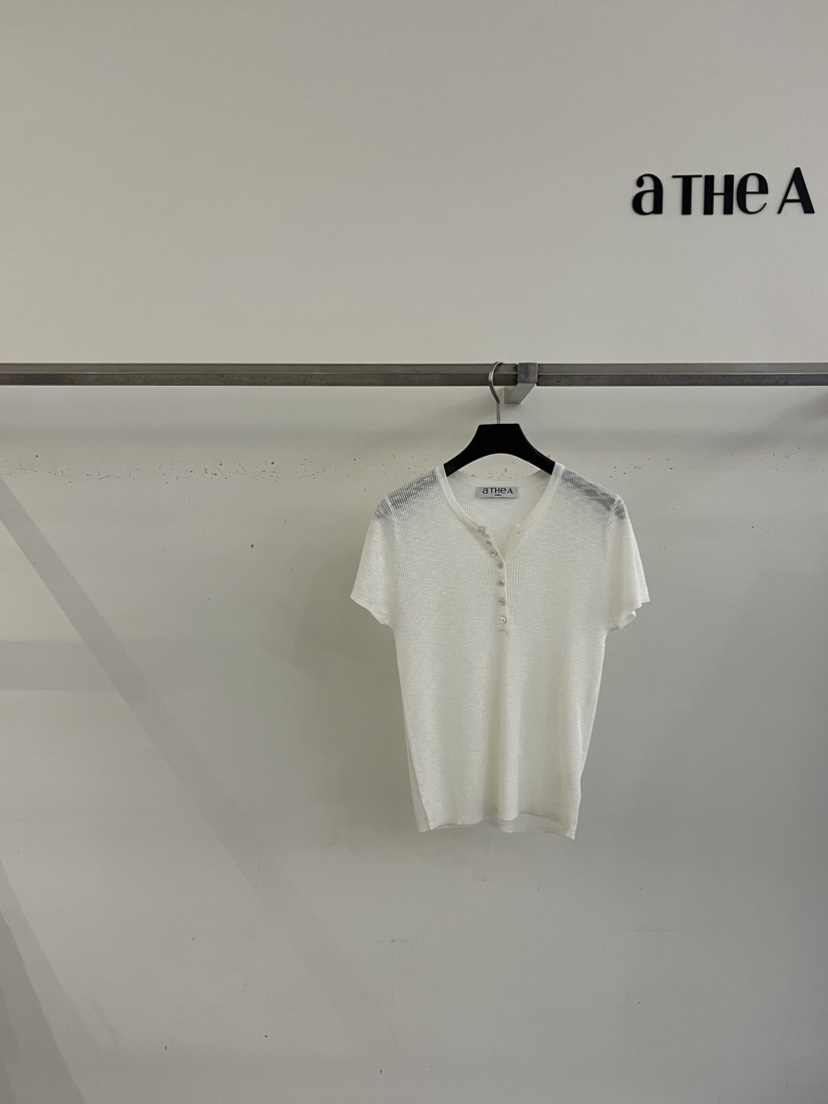 ATHEA韓國直郵女士新品職業26夏季26春夏時尚推薦人氣針織衫ATHEA針織衫圖色3