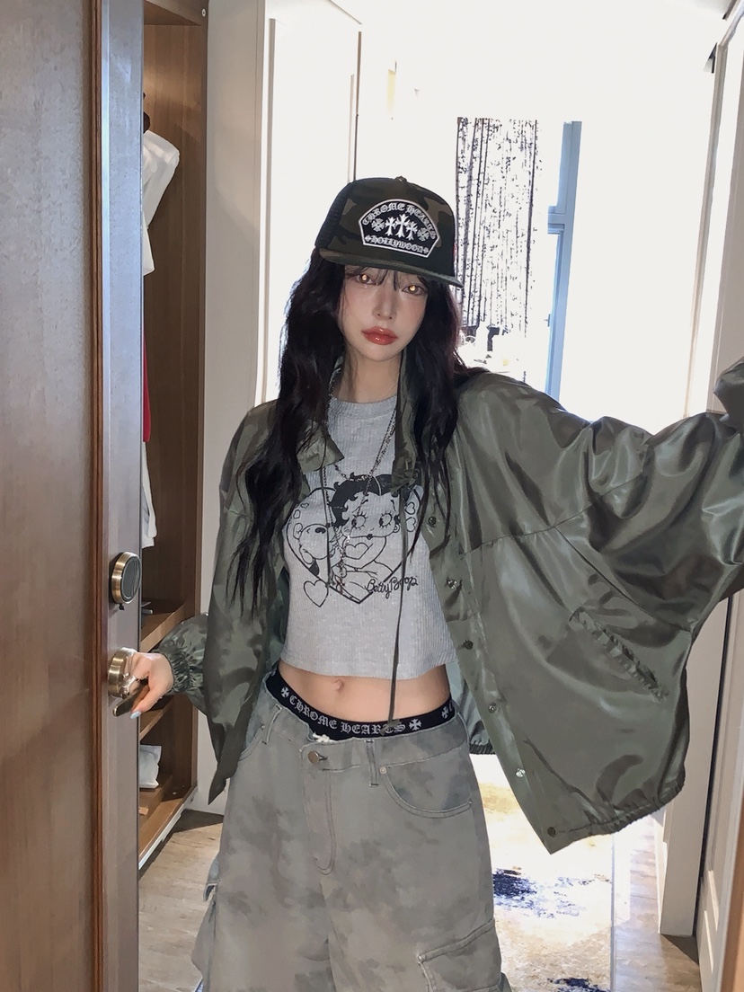OURWAVE/OUR ROOM韓國代購女裝新款人氣職業時尚推薦T恤Our Wave/Our RoomT恤