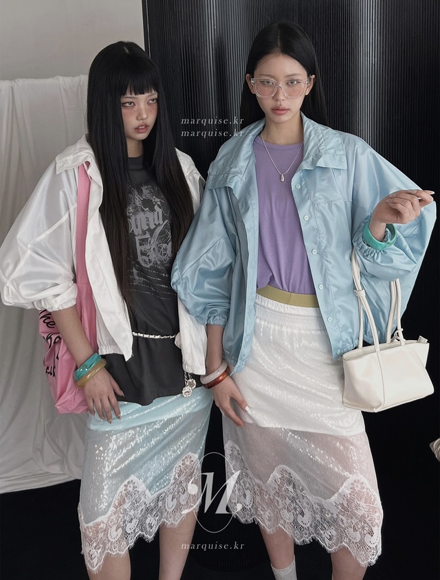 OURWAVE/OUR ROOM韓國直郵女裝新品推薦時尚夾克防風衣Our Wave/Our Room夾克