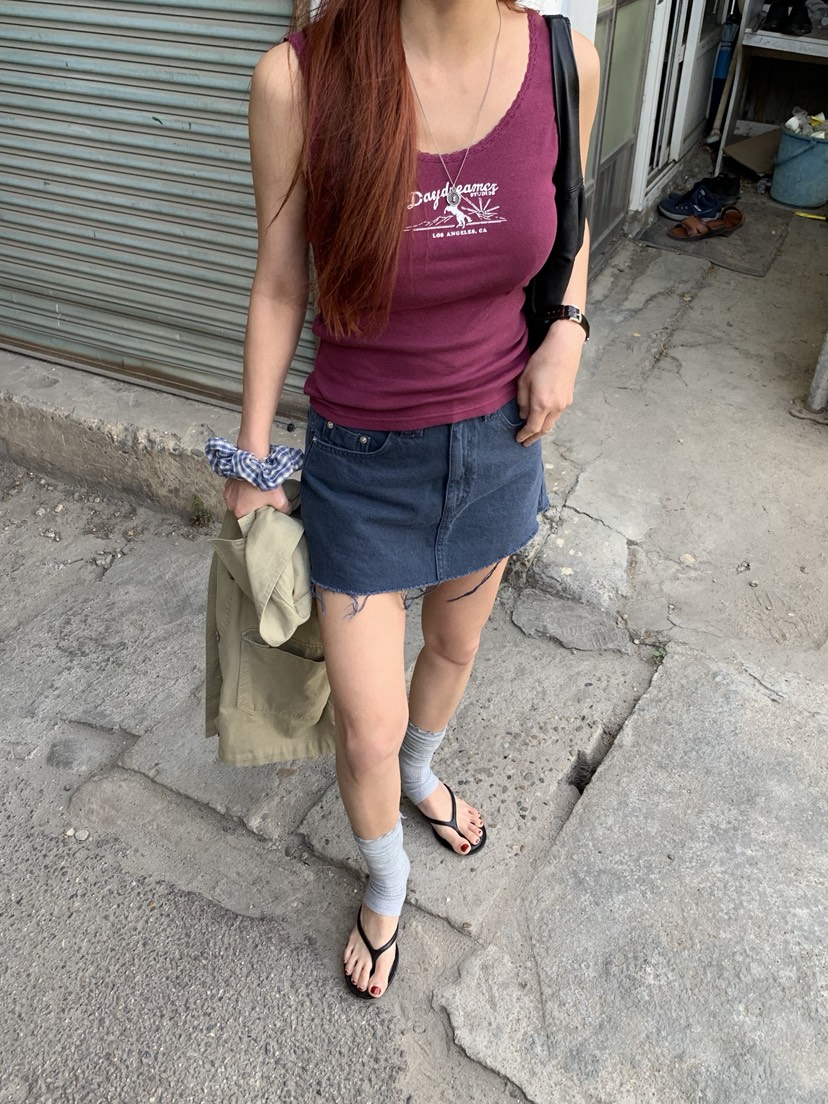 SUNDER MARKET韓國代購女裝新品時尚人氣熱賣26夏季吊帶背心SUNDER MARKET吊帶/背心