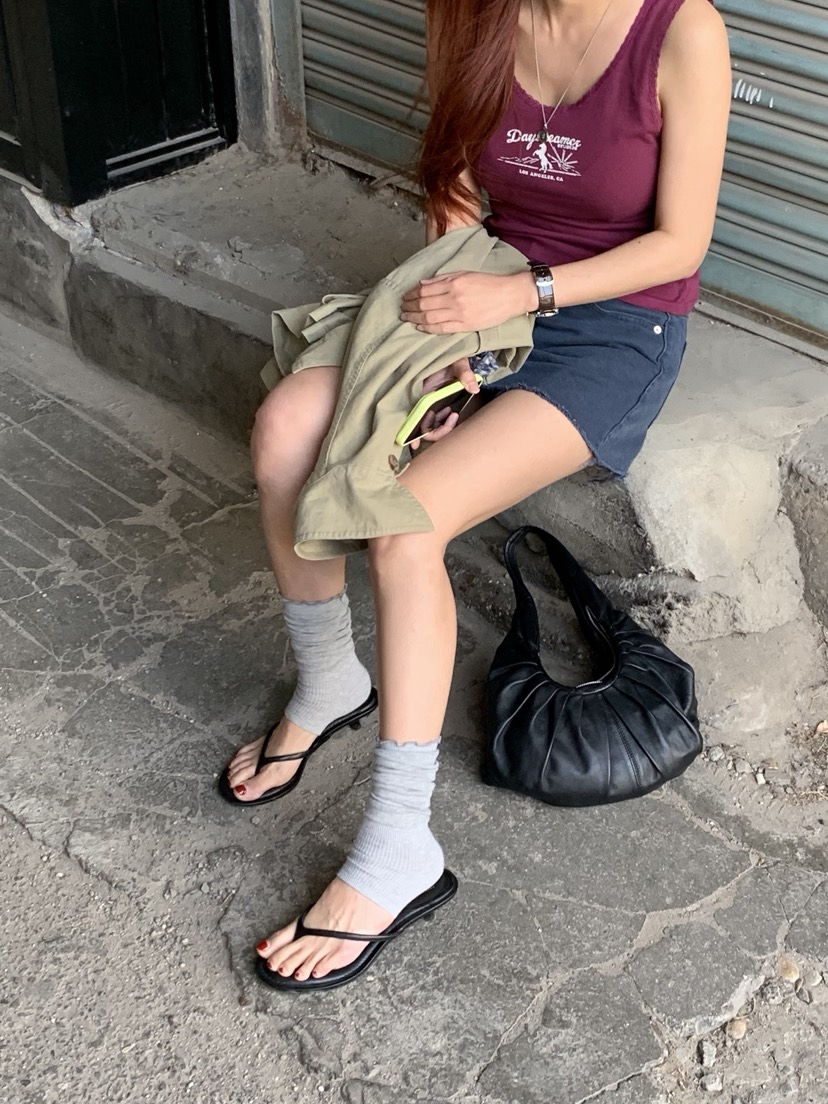 SUNDER MARKET韓國代購女裝新品時尚人氣熱賣26夏季吊帶背心SUNDER MARKET吊帶/背心