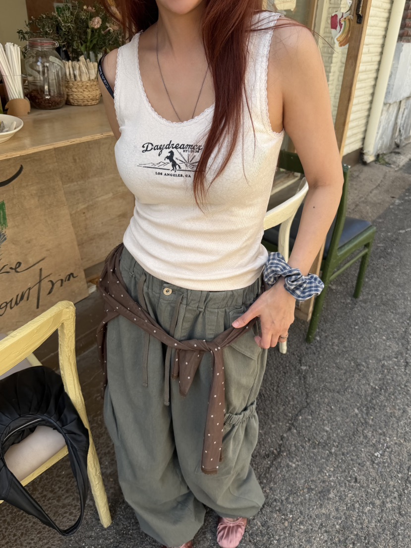 SUNDER MARKET韓國代購女裝新品時尚人氣熱賣26夏季吊帶背心SUNDER MARKET吊帶/背心圖色3