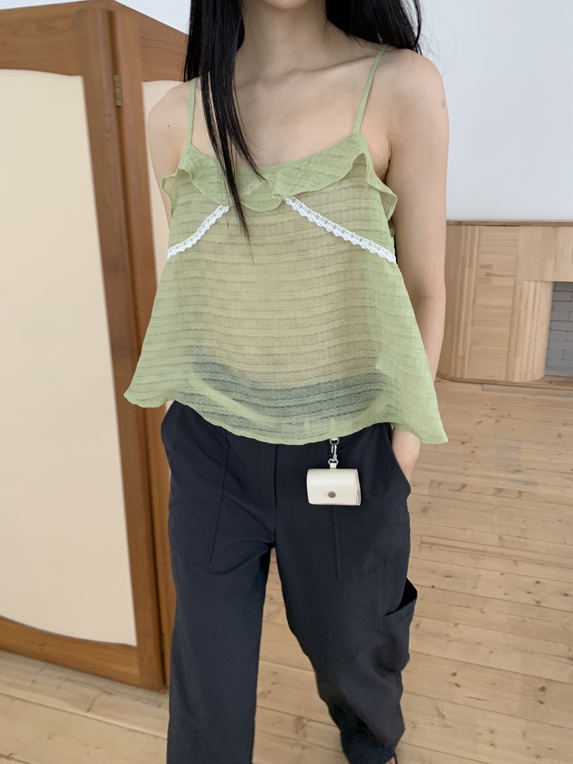 MURMUR韓國直郵女士新款職業人氣26夏季時尚熱賣吊帶背心MURMUR吊帶/背心