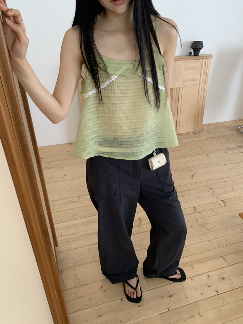 MURMUR韓國直郵女士新款職業人氣26夏季時尚熱賣吊帶背心MURMUR吊帶/背心