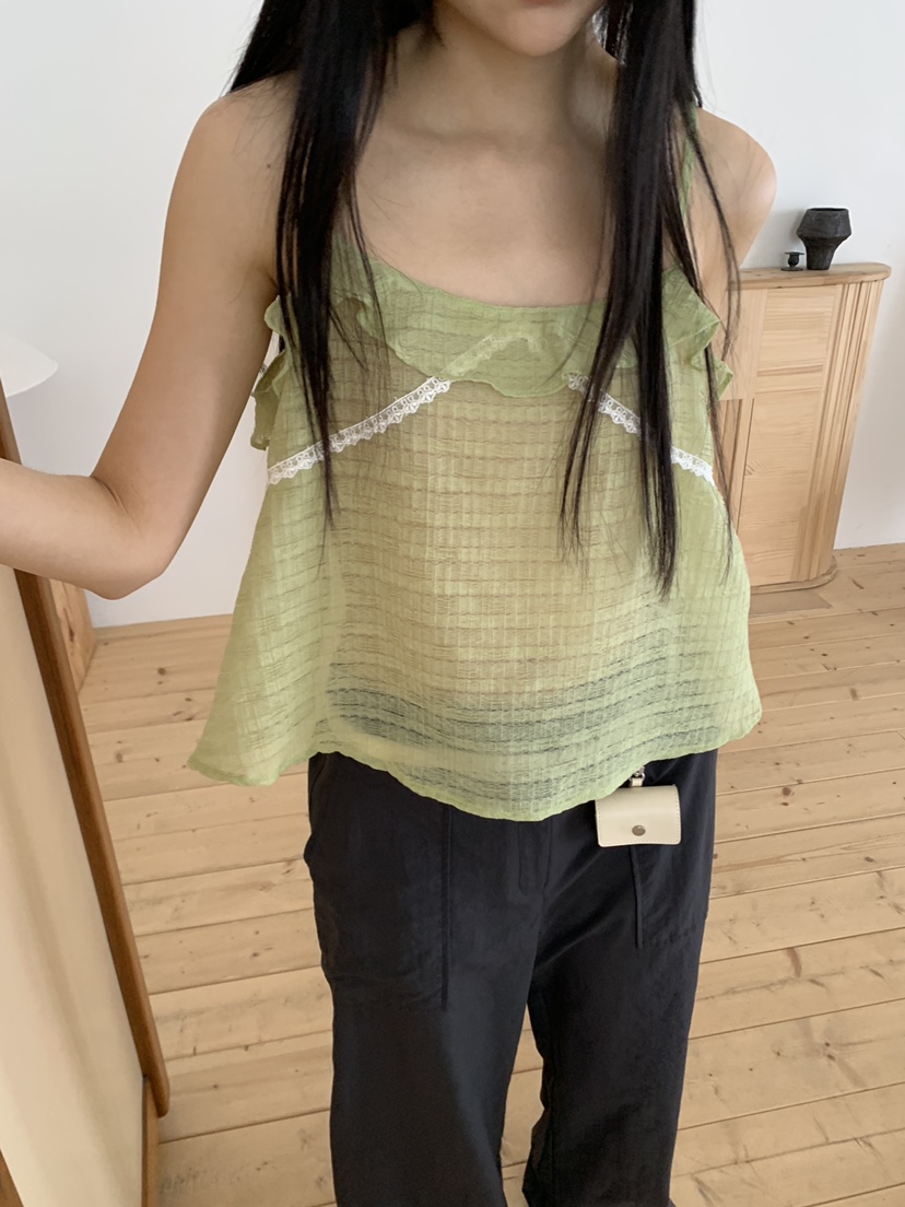 MURMUR韓國直郵女士新款職業人氣26夏季時尚熱賣吊帶背心MURMUR吊帶/背心
