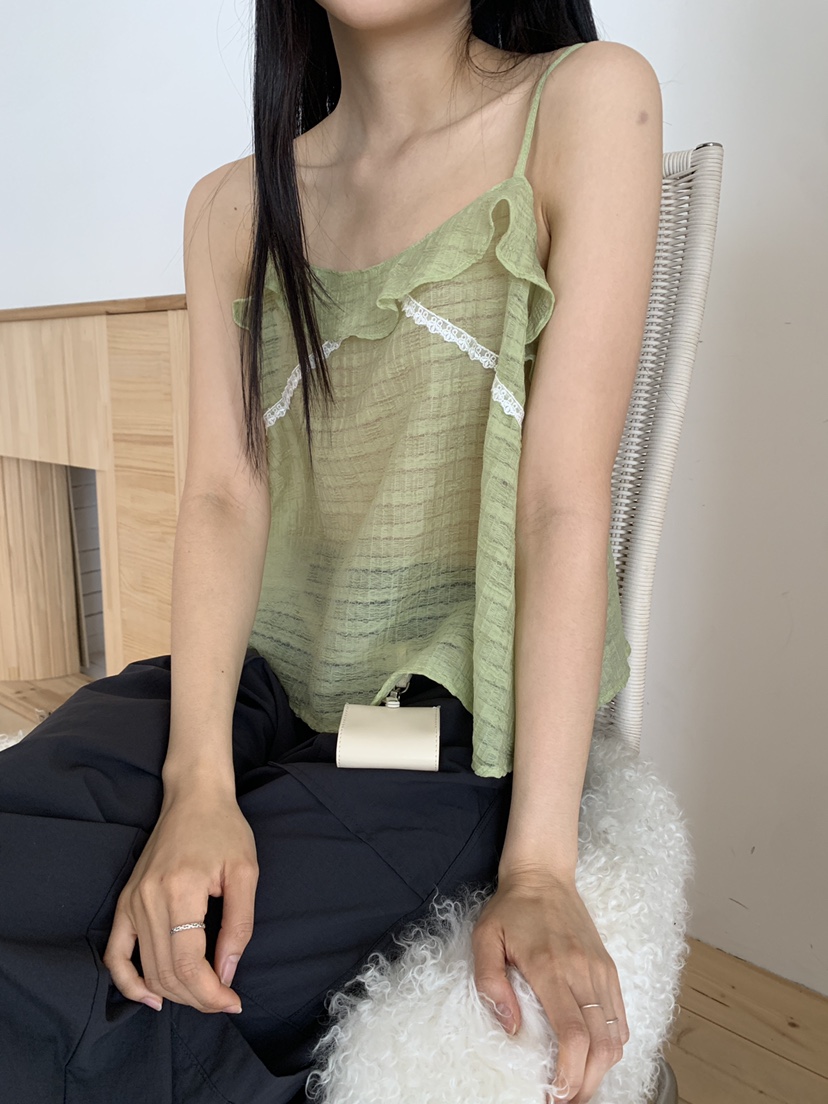 MURMUR韓國直郵女士新款職業人氣26夏季時尚熱賣吊帶背心MURMUR吊帶/背心