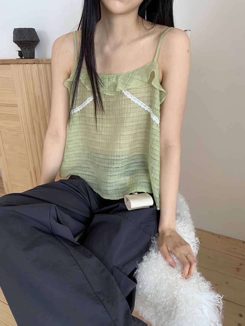 MURMUR韓國直郵女士新款職業人氣26夏季時尚熱賣吊帶背心MURMUR吊帶/背心