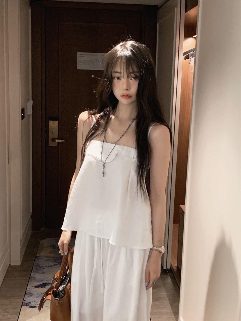 OURWAVE/OUR ROOM韓國東大門代購女裝新款休閑套裝套裝亞麻Our Wave/Our Room套裝