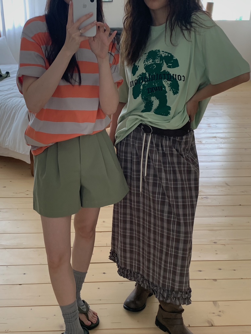 CAMEL-P韓國東大門直郵女士新品26夏季長裙Came_l 家長裙