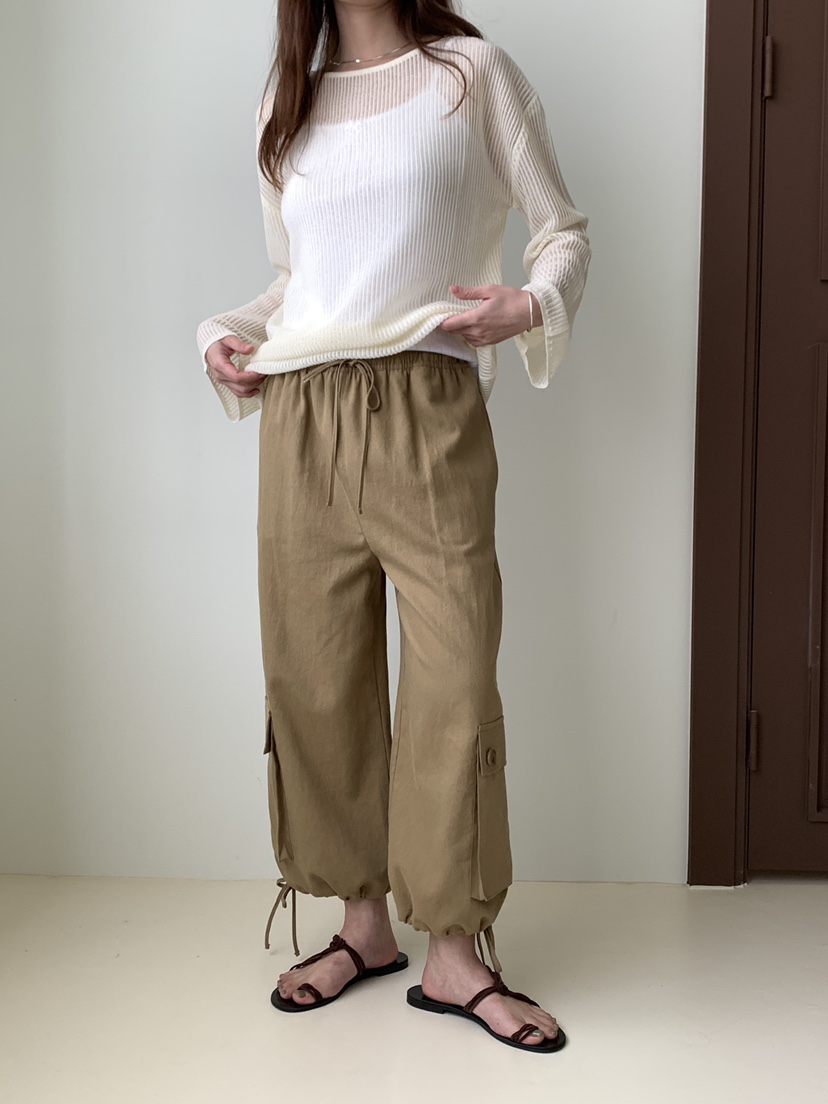 ATHEA韓國直郵女裝新款26春夏26夏季職業人氣推薦休閑休閑褲ATHEA休閑褲