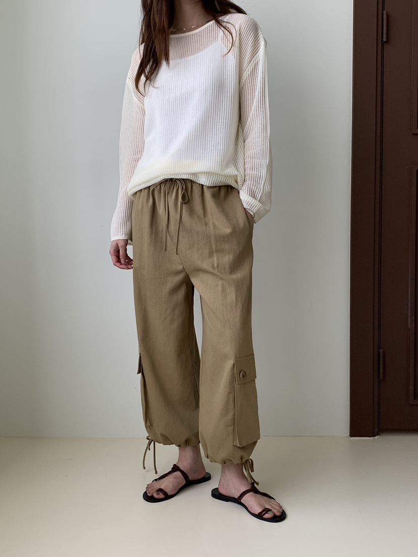 ATHEA韓國直郵女裝新款26春夏26夏季職業人氣推薦休閑休閑褲ATHEA休閑褲