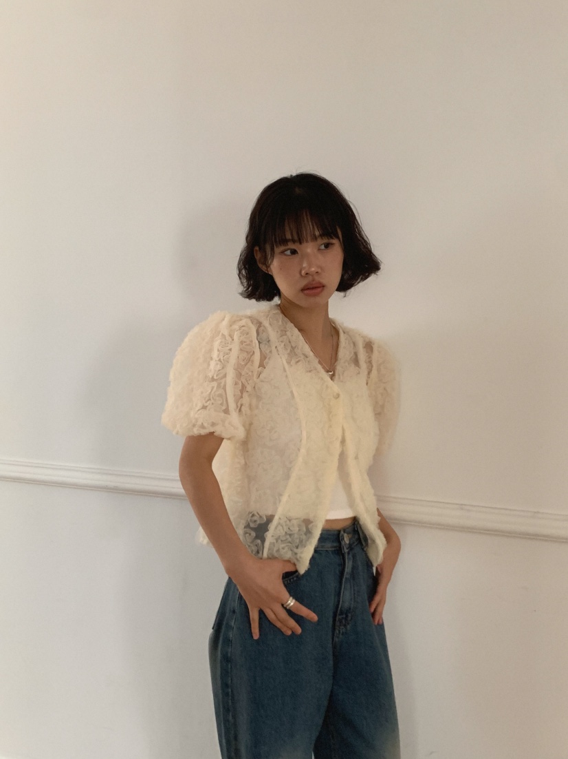 MOSMOS韓國東大門代購女裝新款人氣26春夏熱賣襯衫蕾絲衫MOSMOS襯衫/蕾絲衫