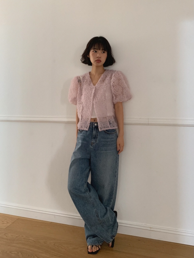MOSMOS韓國東大門代購女裝新款人氣26春夏熱賣襯衫蕾絲衫MOSMOS襯衫/蕾絲衫