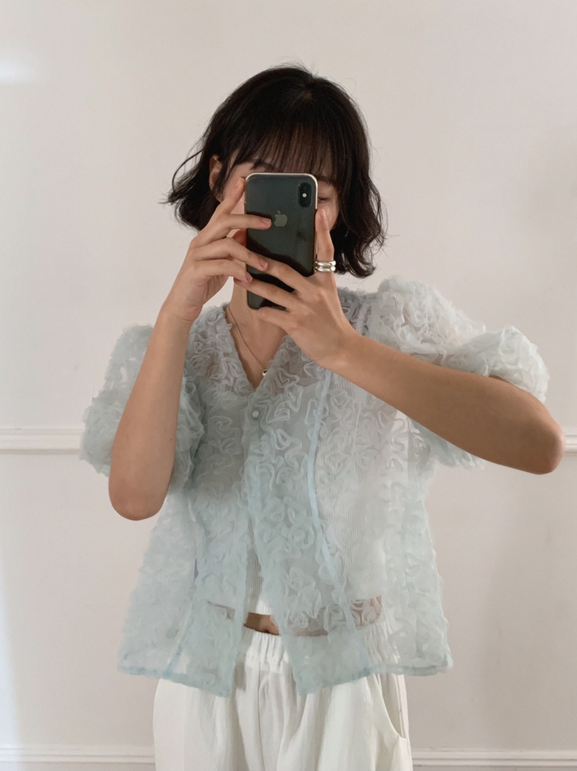 MOSMOS韓國東大門代購女裝新款人氣26春夏熱賣襯衫蕾絲衫MOSMOS襯衫/蕾絲衫