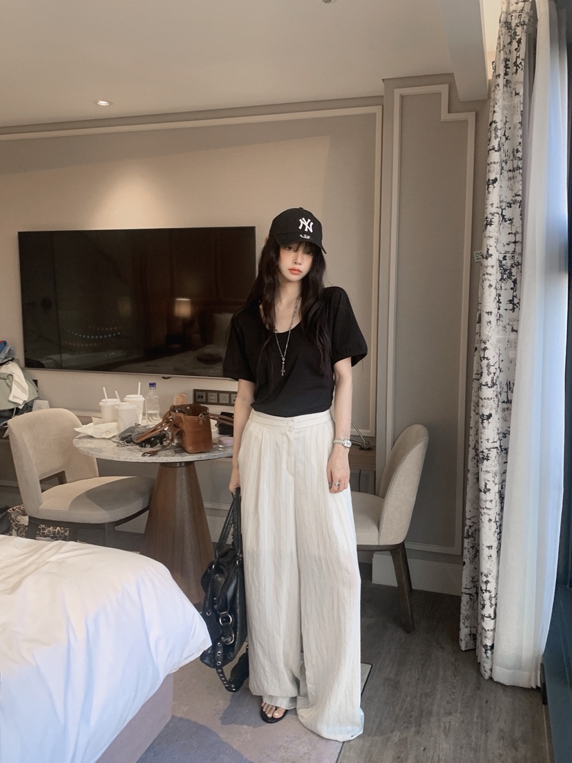 OURWAVE/OUR ROOM韓國直郵女士新款熱賣職業休閑推薦T恤Our Wave/Our RoomT恤