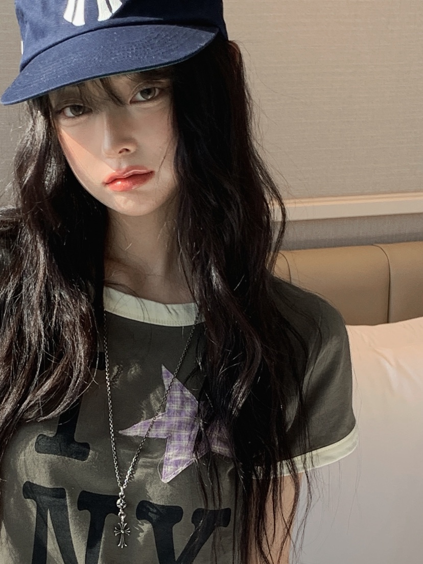OURWAVE/OUR ROOM韓國直郵實拍女士新款職業推薦人氣T恤Our Wave/Our RoomT恤