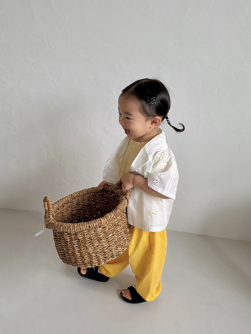 THE LINE-Q韓國東大門直郵女裝新品時尚襯衫蕾絲衫童裝THE LINE-Q襯衫/蕾絲衫