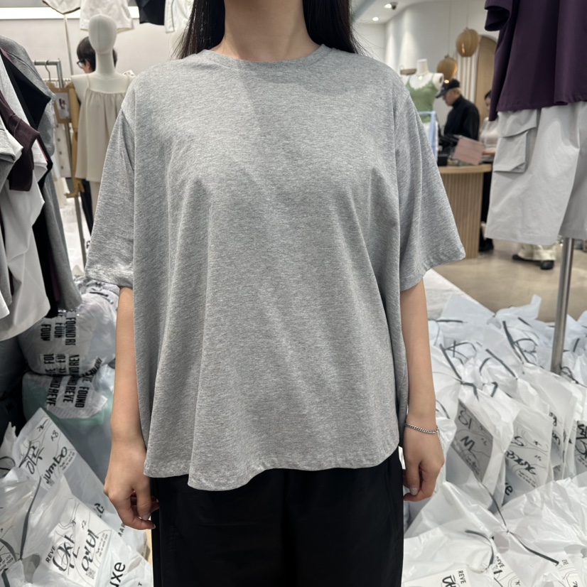 REVE-L韓國代購女裝新款休閑熱賣人氣26春夏時尚26夏季T恤REVE-LT恤圖色3