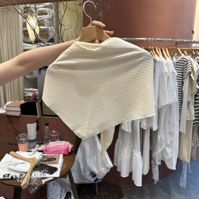MIENNE韓國直郵女裝新品推薦26春夏時尚26夏季圍巾披肩圍巾MIENNE圍巾/披肩圖色1