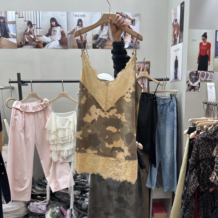STICK WITH韓國代購女士新品職業26春夏26夏季熱賣吊帶背心STICK WITH吊帶/背心圖色2