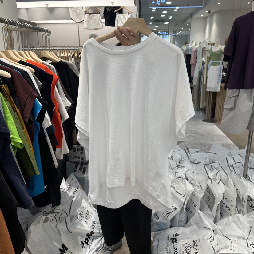 REVE-L韓國直郵實拍女士新品休閑26夏季推薦時尚職業T恤REVE-LT恤圖色1