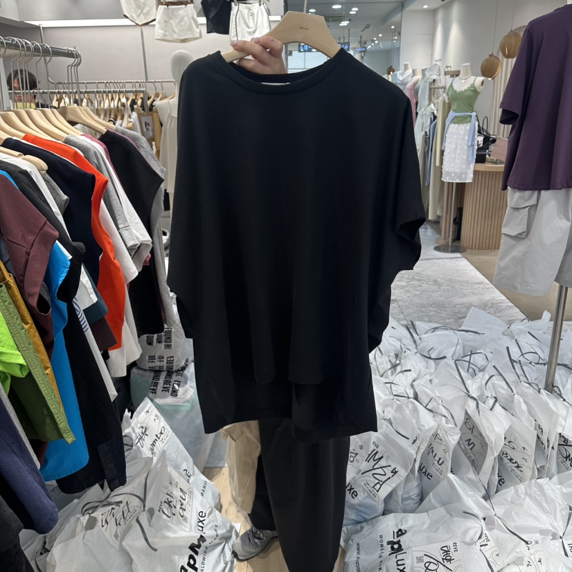 REVE-L韓國直郵實拍女士新品休閑26夏季推薦時尚職業T恤REVE-LT恤圖色4
