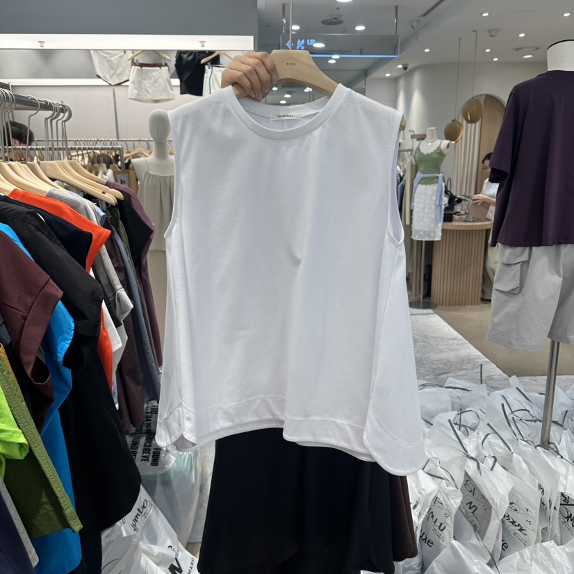 REVE-L韓國直郵女裝新品熱賣職業推薦休閑人氣時尚吊帶背心REVE-L吊帶/背心圖色1