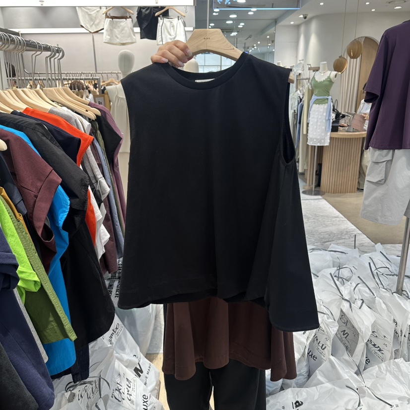 REVE-L韓國直郵女裝新品熱賣職業推薦休閑人氣時尚吊帶背心REVE-L吊帶/背心圖色4
