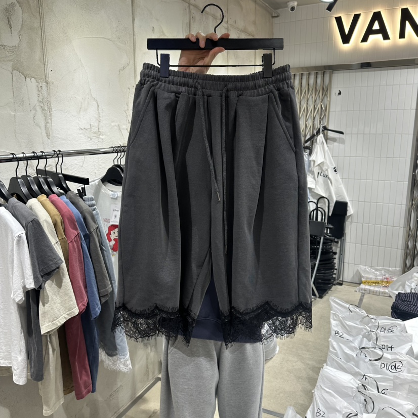 VANTA韓國東大門代購女士新品26夏季時尚26春夏人氣休閑短褲VANTA短褲圖色2